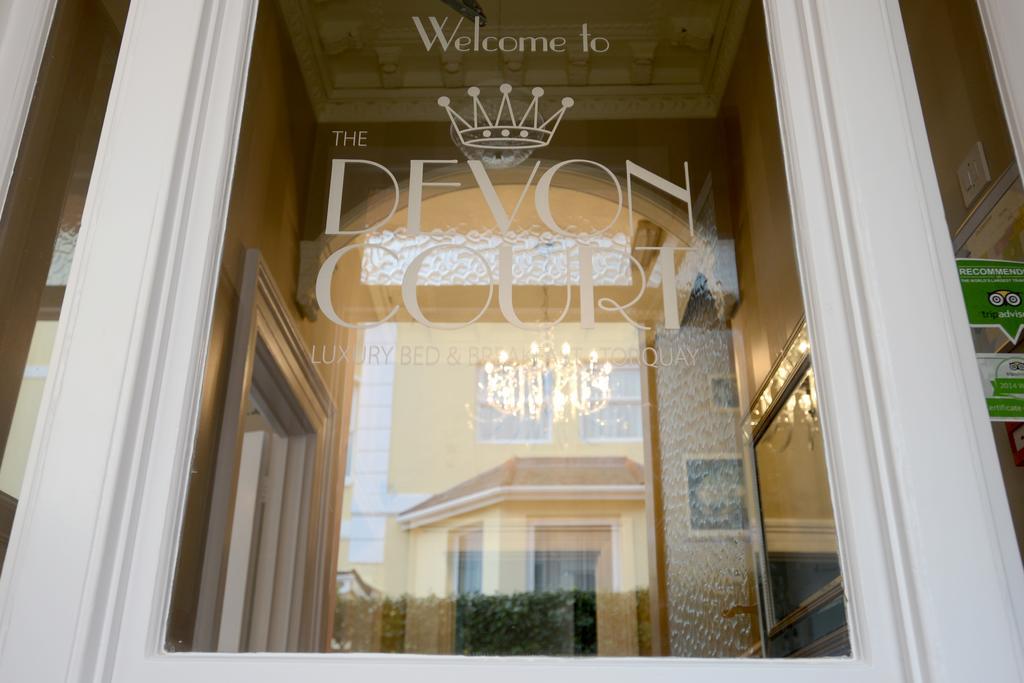 The Devon Court Otel Torquay Dış mekan fotoğraf